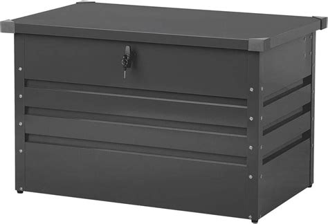 amazon metal storage boxes|lightweight metal box with lid.